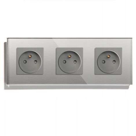 Livolo Presa Elettrica Con Pannello In Vetro Nero – Con Sicurezza Bambini, 16A, 80x80mm, Per Scatole Da Incasso - 3