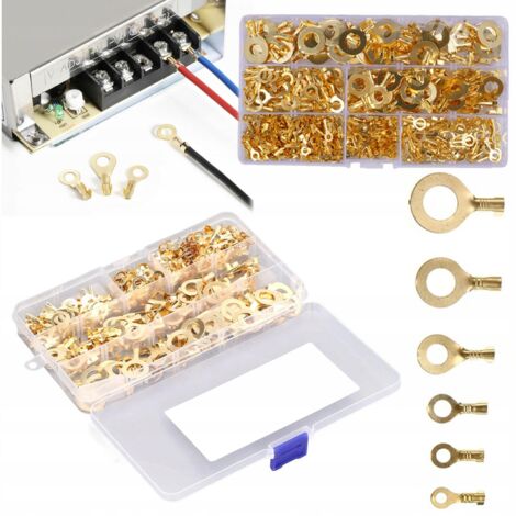 360 Connettori Ad Anello Per Crimpatura - Set Terminali A Occhiello Per Fili Elettrici - Foto 4