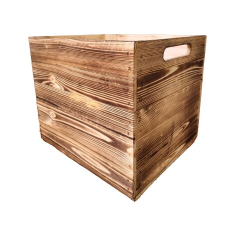 KALLAX scatola in legno per scaffali IKEA, cotta (1/3)