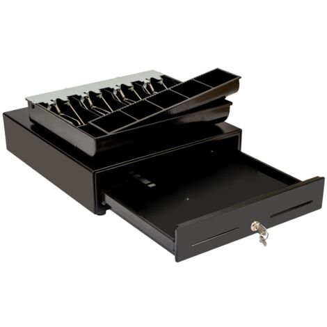 Cassetto Porta Contanti Per Registratore Di Cassa - 3 Scomparti Banconote E 3 Monete - Foto 1