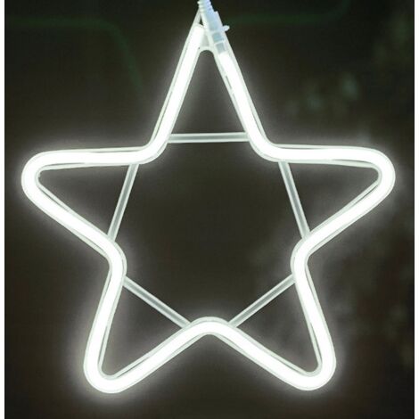 Finestra LED Di Natale Con Stella, Decorazione Luminosa Da Interno, Tenda Di Luci Per Finestra, Ideale Per Soggiorno E Camera Da Letto