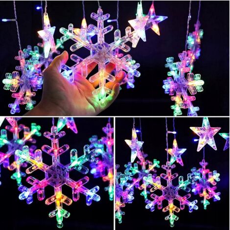 KICLBD Ghirlanda Di Luci Per Albero Di Natale A 400 LED - Anello Luminoso Con 8 Modalità E Impermeabile IP55 - 3