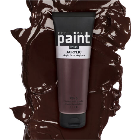 ARTISTIK Mars Vernice Acrilica Nera Professionale - Set Da 2 Tubi Da 120 Ml - Colore Vivace Atossico Per Tela, Legno, Ceramica - 5