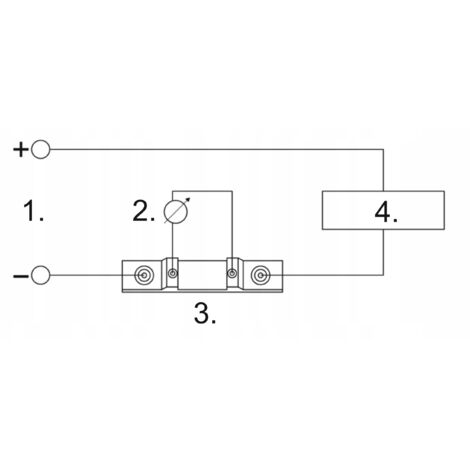 Amperometro Osculati Con Shunt 80 A | Misuratore Elettromeccanico Nero Per Impianti Nautici E Auto - Foto 9