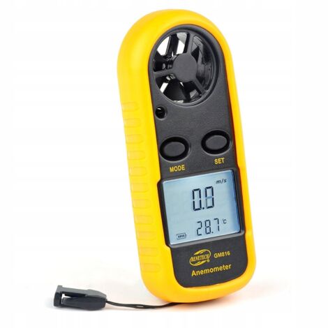 UT363 Anemometro Digitale LCD Ad Alta Precisione Tester Portatile Per Misuratore Di Temperatura Della Velocità Del Vento Per Misurare La Velocità Del Vento Vento Freddo - Foto 5