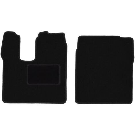 Set Di 4 Tappetini In Tessuto Spesso Per MAN TGA XXL 2000 - Colore Antracite, Su Misura, Fissaggi Originali