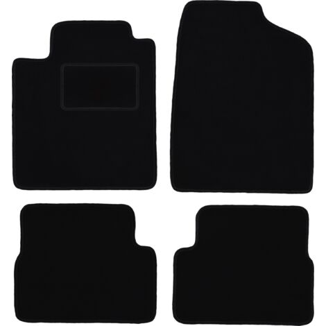 Motohobby Tappetini Auto Anteriori In Velluto Premium Per Nissan Micra K12 (2003-2010) – Su Misura, Antiscivolo