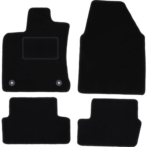Tappetini In Gomma TPE 3D Per Nissan Qashqai J10 2006-2014 – Set Da 4 Pezzi, Nero, Antiscivolo E Impermeabili