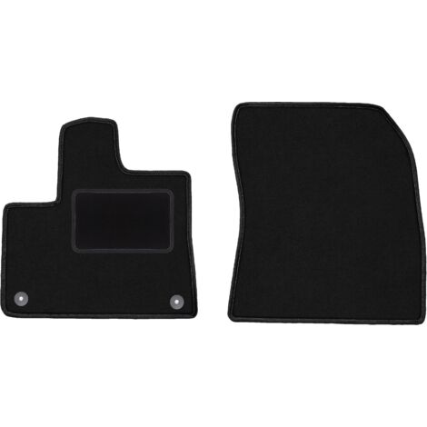 Set Tappetini Auto In Gomma TPE Per Toyota Proace Max Dal 2024 - Tappeti Neri, Bordi Alti, Antiscivolo, Facili Da Pulire