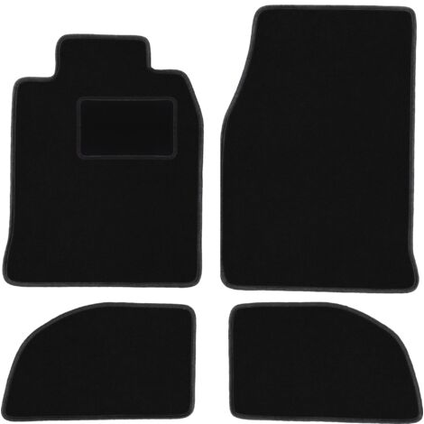 Set Tappetini Anteriori In Velluto Per Porsche 924 – Su Misura, 2 Pezzi, Antiscivolo, Con Rinforzo