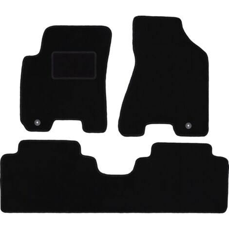 Tappetini in velluto nero per: Kia EV6 crossover (2021