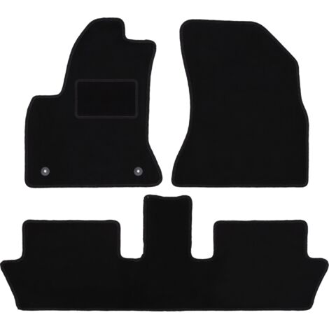 Tappetini Auto In Velluto Su Misura Per Citroen C5X - Set Nero, Premium