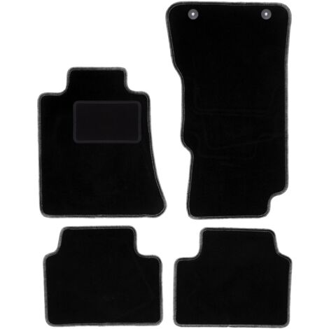 Tappetino Conducente In Velluto Su Misura Per Alfa Romeo 147 (2000-2010) - Motohobby, Premium, Con Rinforzo Saldato E Antiscivolo.