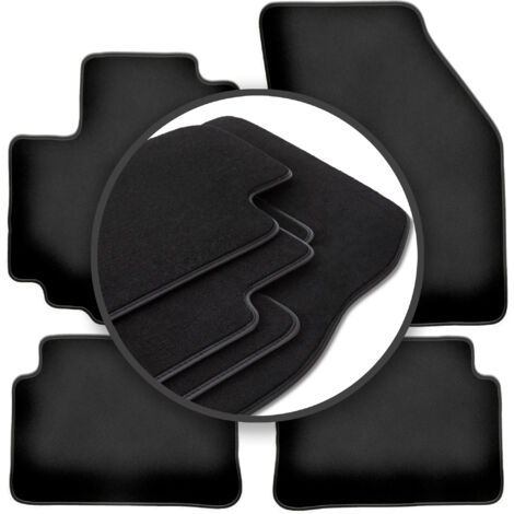Set di 4 tappetini in velluto per Nissan Pixo (2008-2013