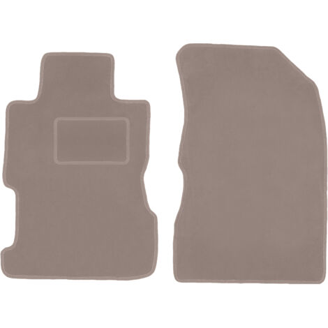 Tappetini Auto In Gomma Su Misura Per Honda Civic VII (2001-2006), Set Anteriori 2 Pezzi, Bordo Alto 15 Mm, Antiscivolo