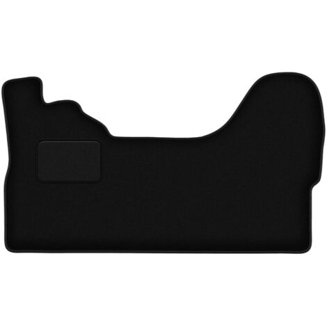 Tappetini Auto ASC In Moquette Per Iveco Daily III Serie (1999-2006) - 4 Pezzi Con Battitacco In Gomma, Bordo Nero, Made In Italy