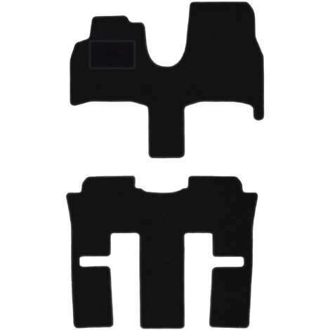 Tappetini in velluto nero per: Lancia Phedra 7 posti (2002-2010