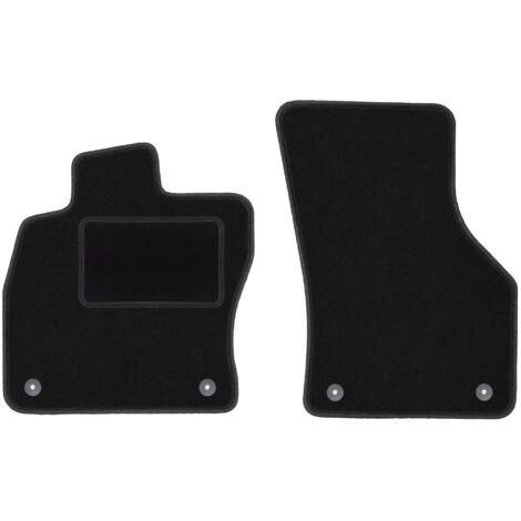 Set di tappetini anteriori in velluto per Skoda Yeti (09 – 17) – 2 pezzi – su misura