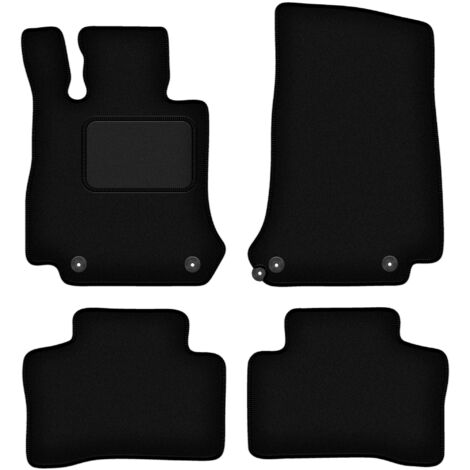 Set Tappetini Anteriori Mercedes EQV 2020+ | Velours Nero moto-MOLTICO
