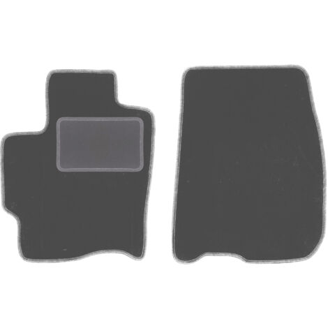 MOTOS Strike Tappetini auto Velours per auto destinato a BMW X3 E83 2003-2010 - Standard, Tessuto, Nero tappetino auto - Provate un nuovo comfort di guida con un set di tappetini in