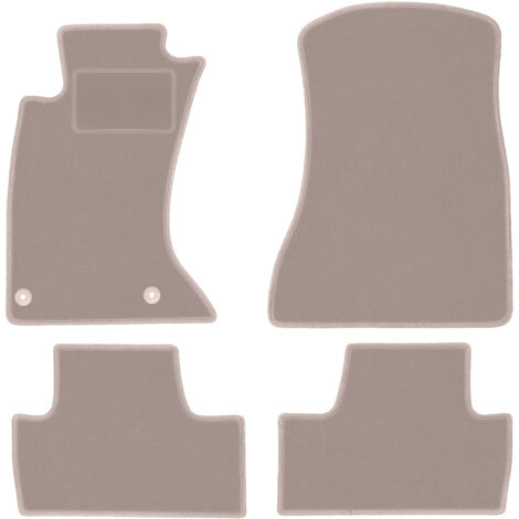 Tappetini in velluto beige per: Lexus RX II SUV (2003-2008