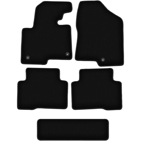 Set completo di tappetini in velluto per: Chrysler Grand Voyager III minivan (2000-2008