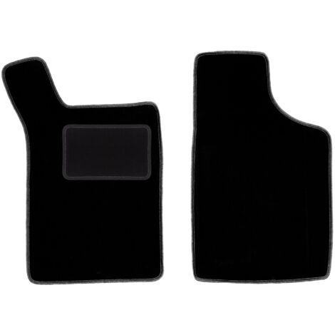 Set Di 2 Tappetini Anteriori In Velluto Motolux Per Renault Twingo II (2007-2014) | Su Misura E Antiscivolo