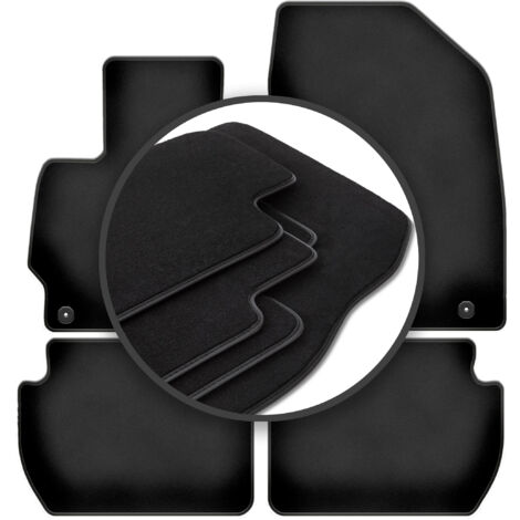TEXER Tappetini In Gomma Per Citroen C-Crosser 2007-2012 – Set 4 Pezzi, Antiscivolo, Inodori, Fissaggio Originale - 3