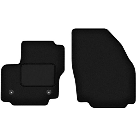 Tappetini Auto Anteriori In Velluto Per Ford S-Max MK1 (2006-2015) – 2 Pezzi Su Misura, Rinforzo Pedale, 7 Mm - 3