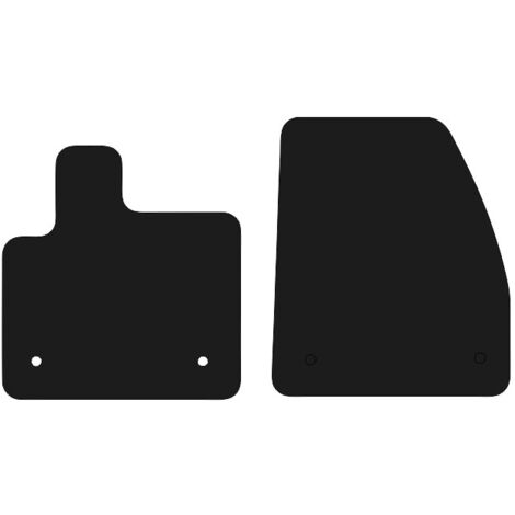 Tappetini Auto In Velluto Per Range Rover Evoque II (dal 2019) – Set 4 Pezzi Con Cuciture Argentate, Qualità Originale Made In Germany