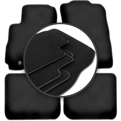 Tappetini In Gomma TEXER Per Mitsubishi Outlander III (2013) – Set Da 4 Pezzi, Anti-scivolo, Inodori E Con Fissaggio Originale.