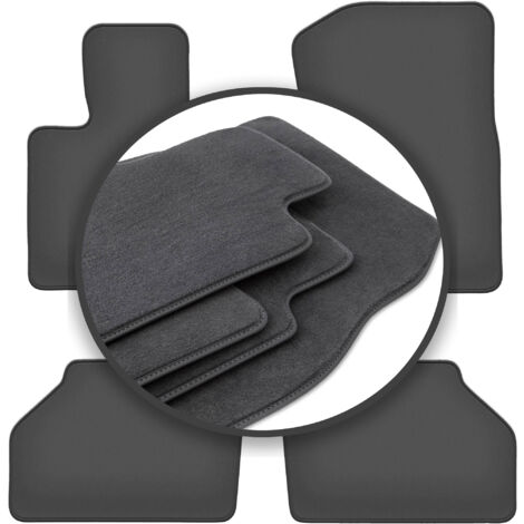 MOTOLUX Set Di Tappetini Anteriori In Velluto Per BMW X3 F25 (2010) - 2 Pezzi, Antiscivolo, Con Rinforzo - 3