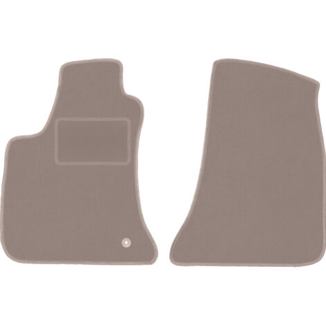 Set 2 Tappetini Anteriori Chrysler 300C 2005-2010 Velours Nero