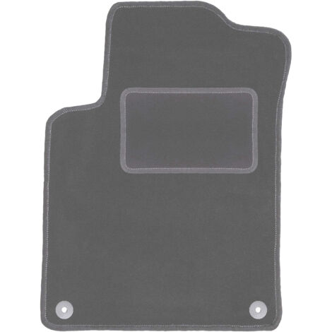 Tappetino Auto Singolo Lato Guida – In Moquette Antiscivolo Specifico Per Jeep Compass (dal 2017), Certificato CE, Italia