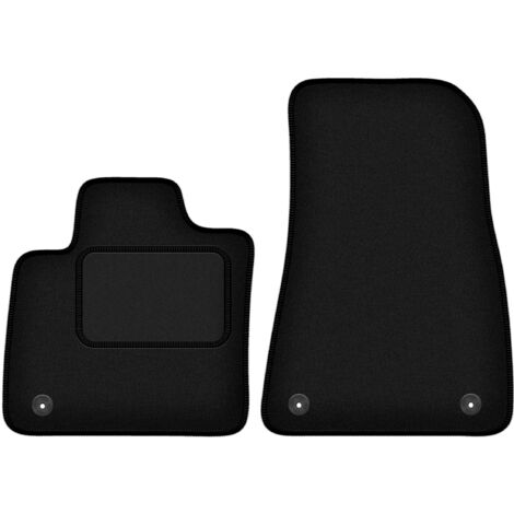 Tappetini Auto Anteriori In Velluto Su Misura Per Volvo S80 II (2006-2016) – 2 Pezzi, Con Rinforzo Saldato E Antiscivolo