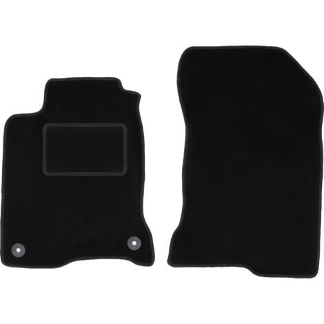 Tappetini anteriori neri per: Renault Laguna III coupé (2007-2015
