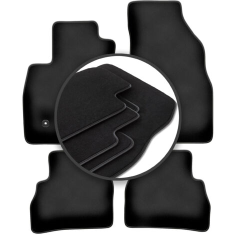 Tappetini Auto Per Fiat Doblo II Van 2010-2022 - Gomma, Design A Vaschetta, Antiscivolo, Nero - Foto 12