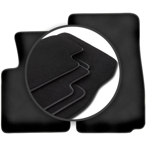 Tappetini Auto Spessi In Tessuto Per Skoda Roomster (2006-2015), Set 4 Pezzi, Colore Antracite/Grigio Scuro, Impermeabili - 4