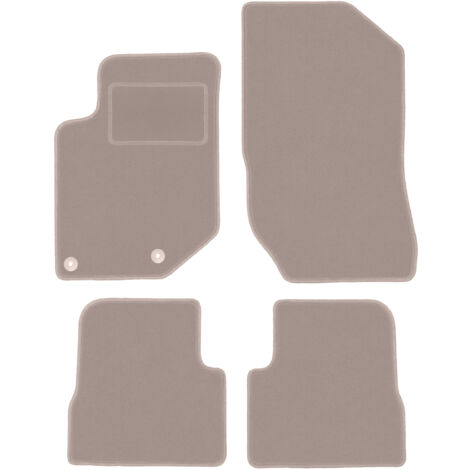 Tappetini in velluto nero per: Citroen C4 Aircross crossover (2012-2017