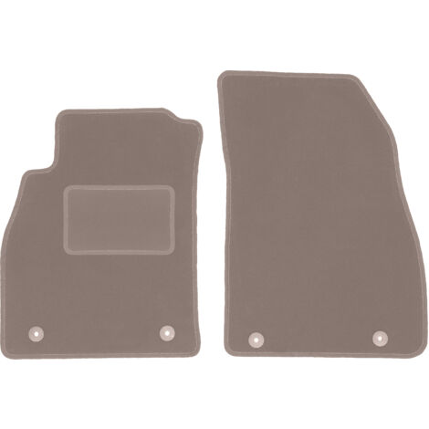 Tappetini anteriori beige per: Mercedes W123 berlina, station wagon
