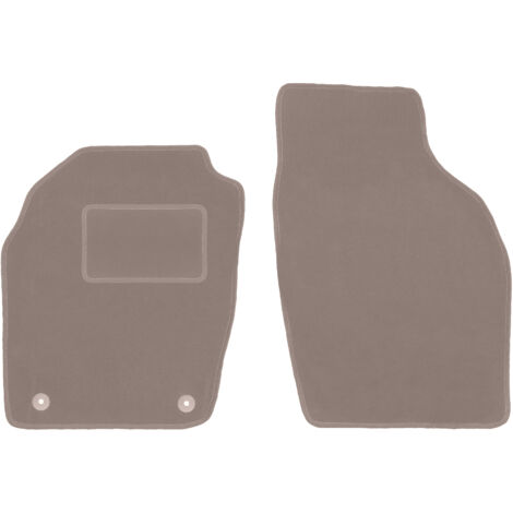 Tappetini in velluto per Opel Agila A (2000-2007, hatchback) neri, set