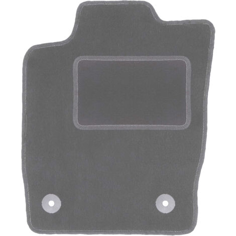 Tapis De Sol Conducteur – Pour Citroën C4 2004-2010 – Côté Gauche (conducteur), Noir, Anti-dérapant !