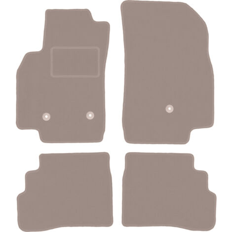 Set 4 Tappetini Auto In Velluto Per Chevrolet Captiva / Opel Antara (2006-2015) | Su Misura, Antiscivolo, Con Rinforzo Saldato Sul Conducente | Facili Da Pulire, Resistenti
