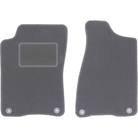 Tappetini Gomma Posteriori Su Misura Per Audi A4 B8 (2007-2015) - Set 2 Pezzi Per Berlina, Station Wagon, Avant, Allroad - Antiscivolo, Facili Da Pulire, Colore Nero