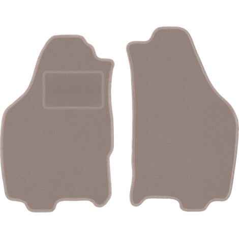Tappetini anteriori beige per: Lancia Ypsilon II hatchback (2003-2011