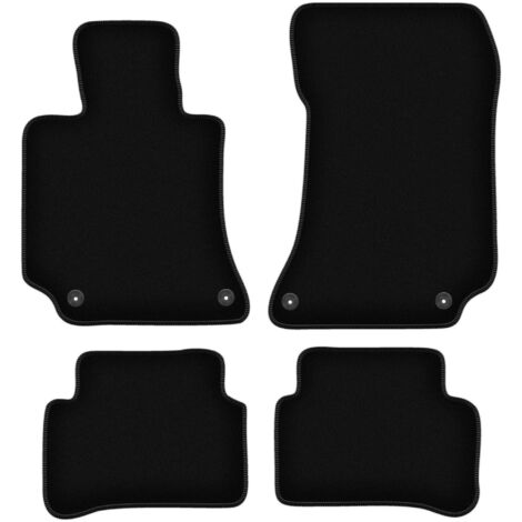 Tappetini in velluto nero per: Mercedes Vito W447 furgone per consegne