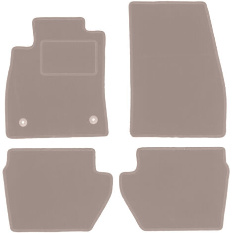 Premium Tappetini, Tappeti NERO Velluto per Ford Edge II 2016-2021