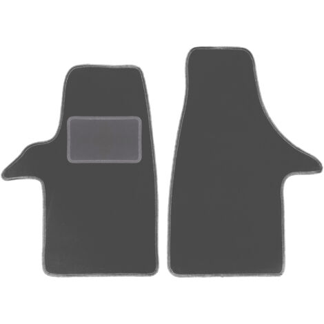 Tappetini Auto Anteriori Su Misura Per Volkswagen Transporter T6.1 – 2015-2025 – Colore Nero – Kit 2 Pezzi