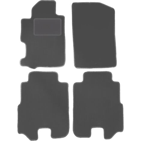 Tappetini Auto In Feltro Mossa Per Honda FR-V (2004-2009) – Set Da 6 Pezzi Colore Nero, Antiscivolo E Resistenti All'acqua - 3