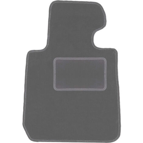Tappetini Auto Tessuto Spessi Per Ford Focus III (2010-2014), Set Da 4 Pezzi, Colore Antracite/Grigio Scuro, Fondo In Gomma Impermeabile